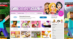 Desktop Screenshot of girlgamesclub.com